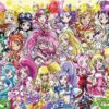 歴代プリキュアが写った画像